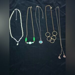 Avon necklace lot